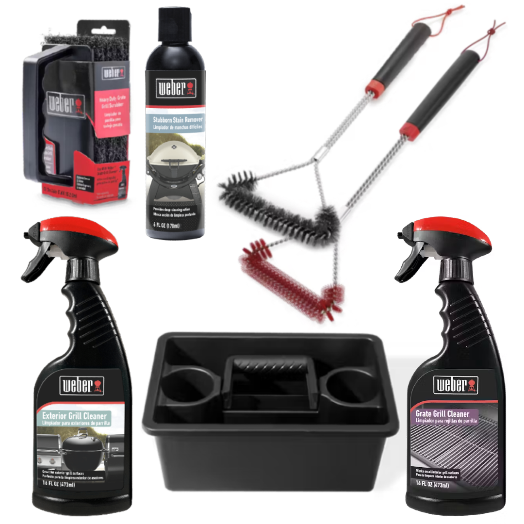 Weber Grill Deep Cleaning Kit & Caddy-view 2